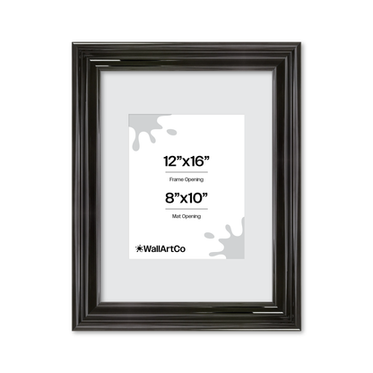 front of picture frame