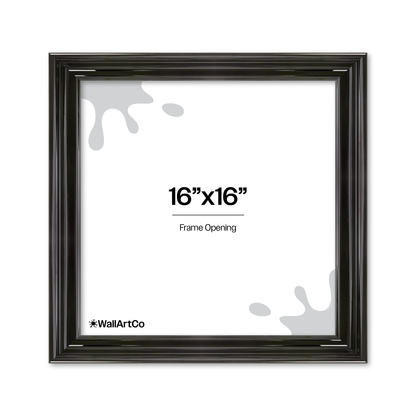 front of picture frame