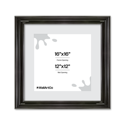 front of picture frame