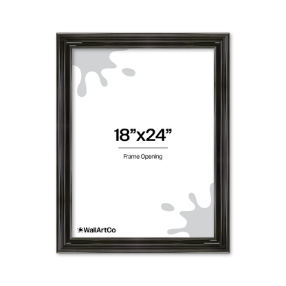 front of picture frame