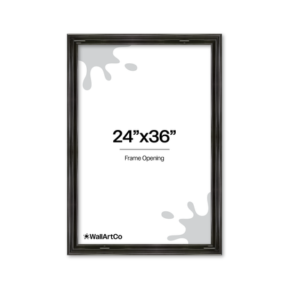 front of picture frame