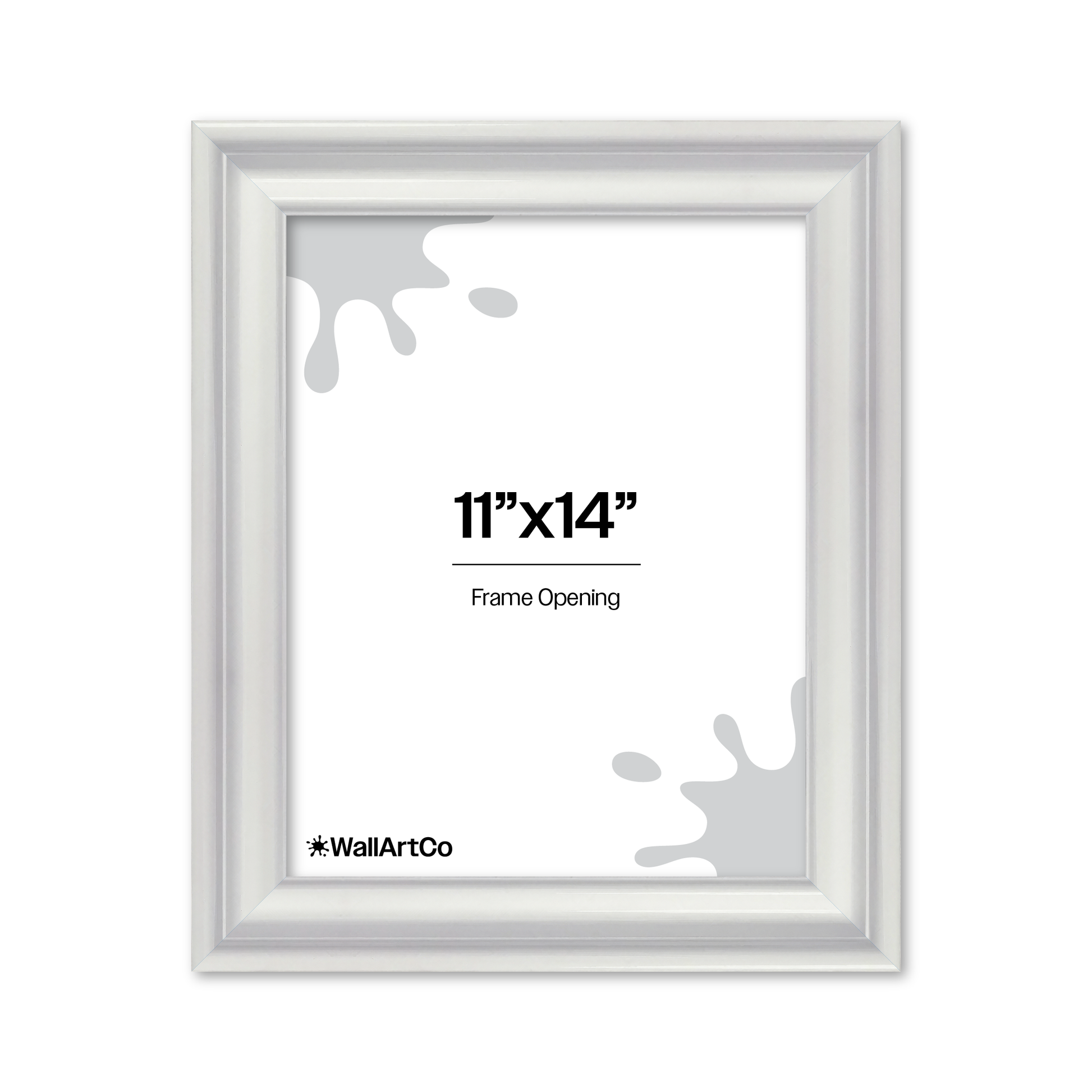 front of picture frame