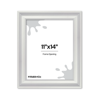 front of picture frame