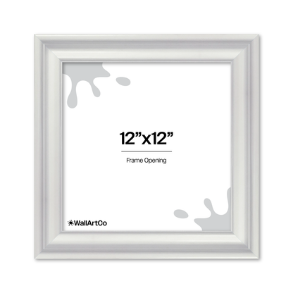 front of picture frame