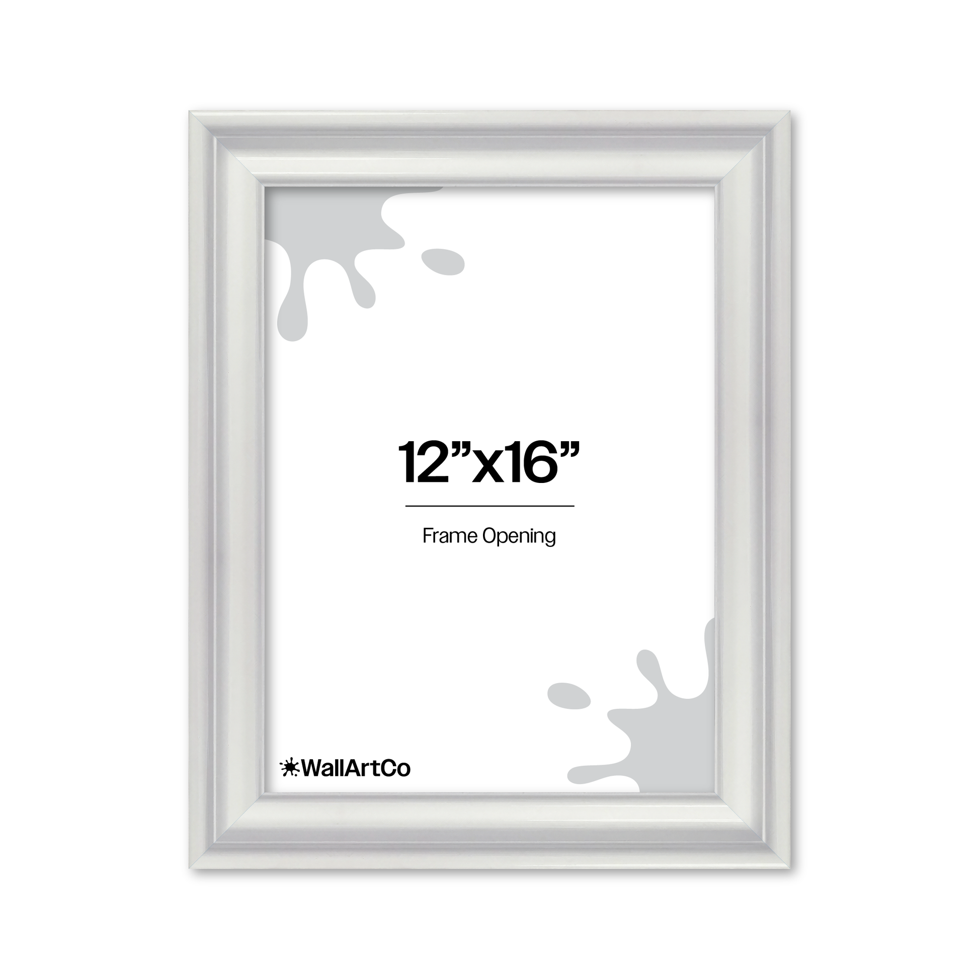 front of picture frame