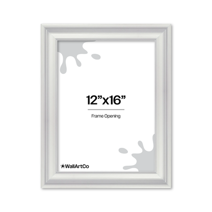 front of picture frame