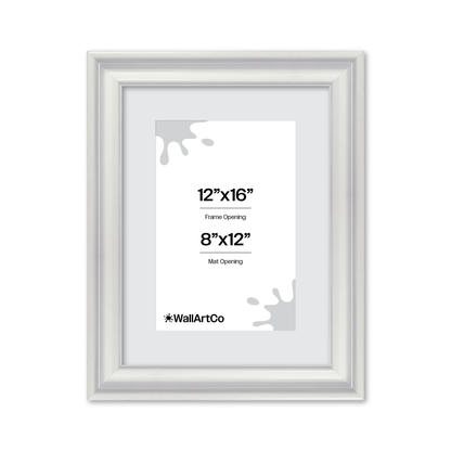 front of picture frame