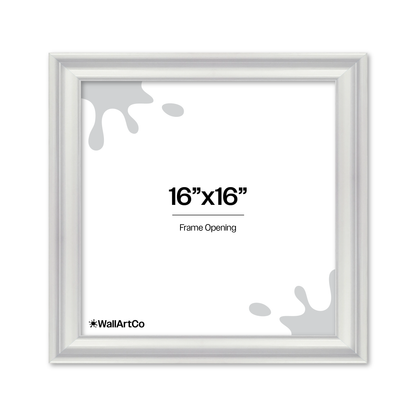 front of picture frame