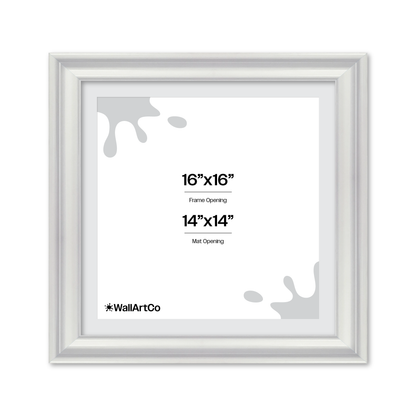 front of picture frame