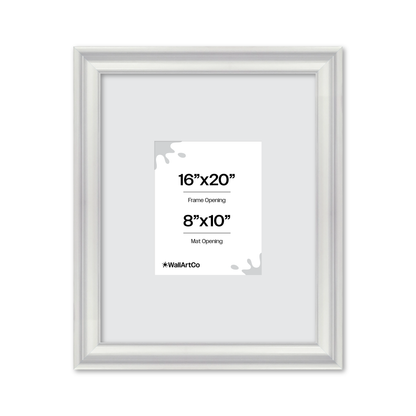 front of picture frame