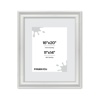 front of picture frame