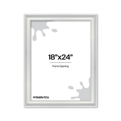 front of picture frame