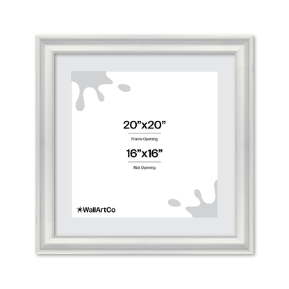 front of picture frame