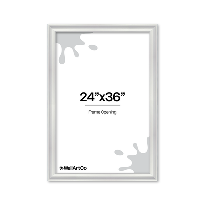 front of picture frame