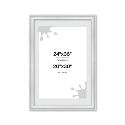front of picture frame