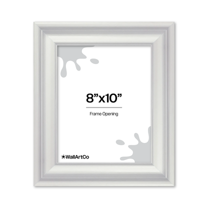 front of picture frame
