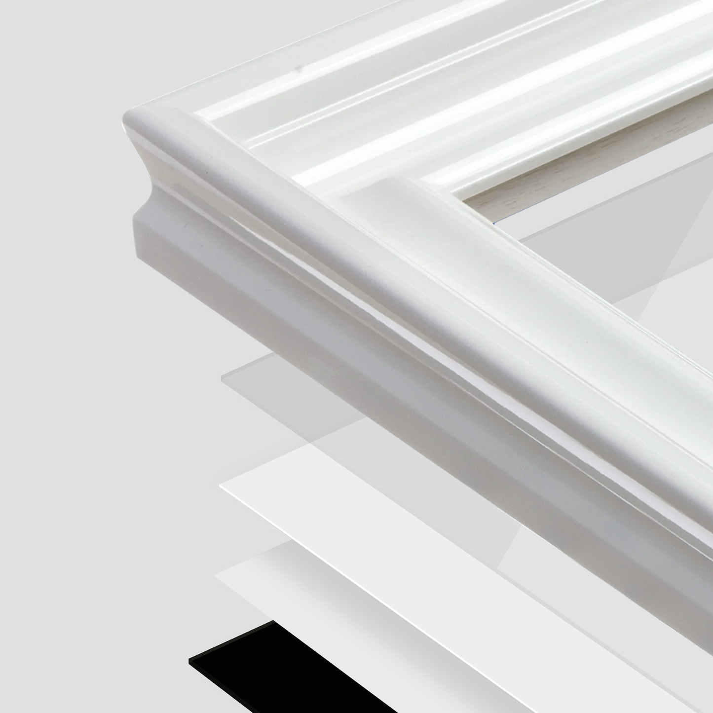 The Loud One - White Picture Frame