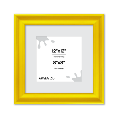 front of picture frame