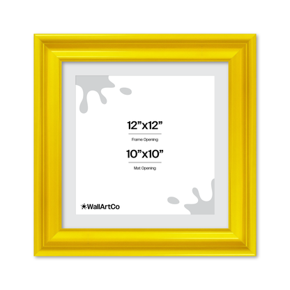 front of picture frame
