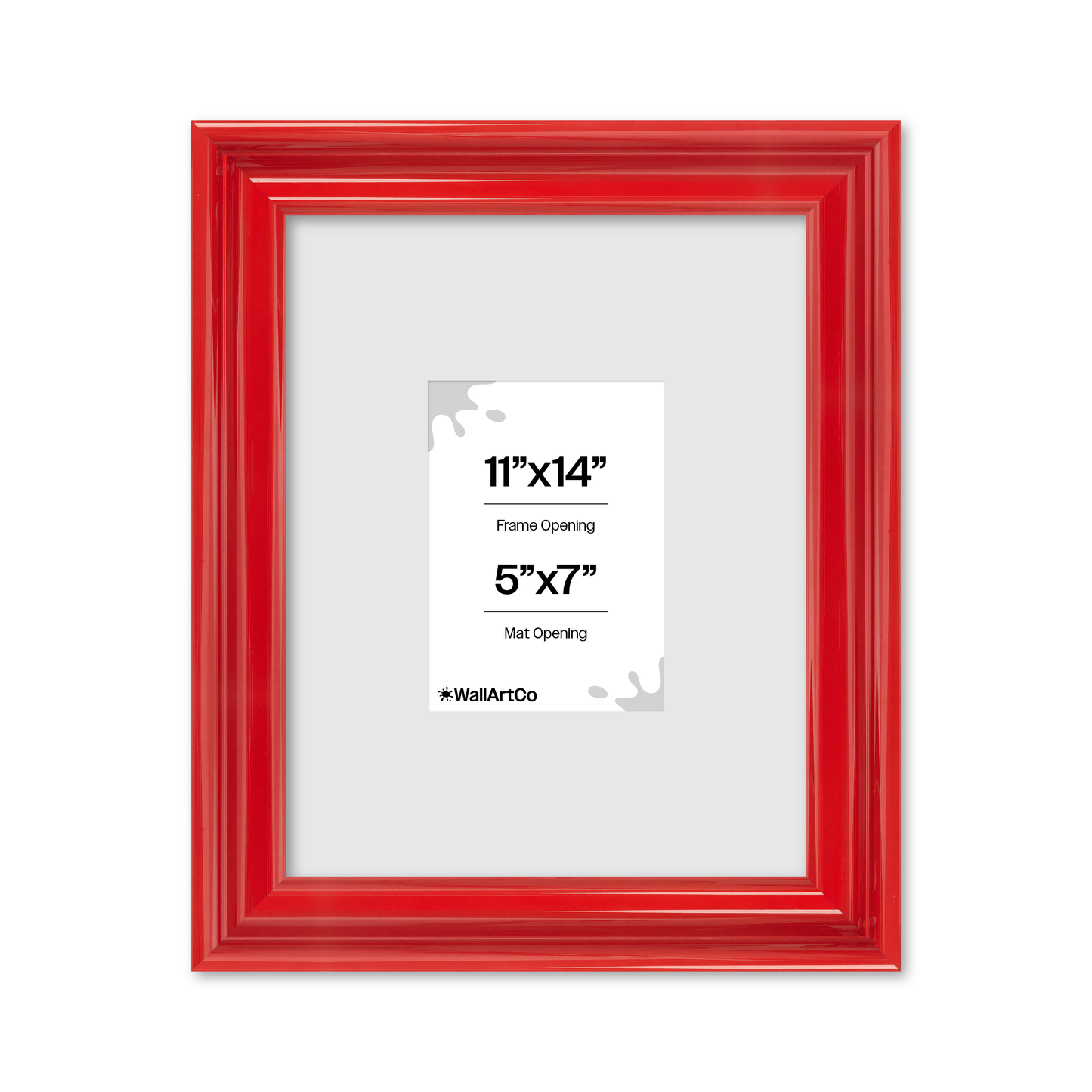 front of picture frame