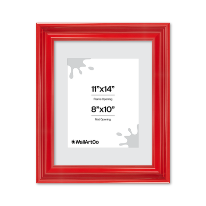 front of picture frame