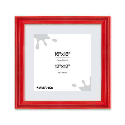 front of picture frame