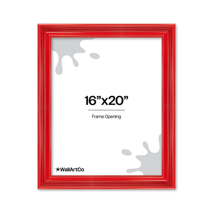front of picture frame