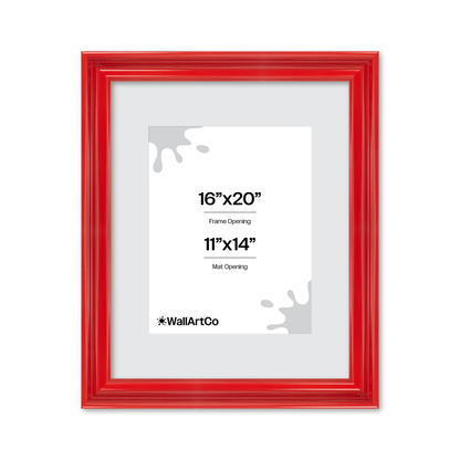 front of picture frame