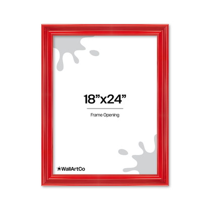 front of picture frame