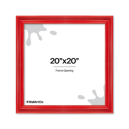 front of picture frame