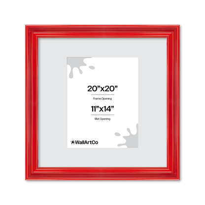 front of picture frame