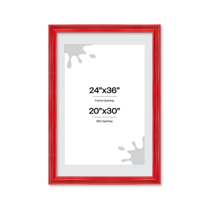 front of picture frame