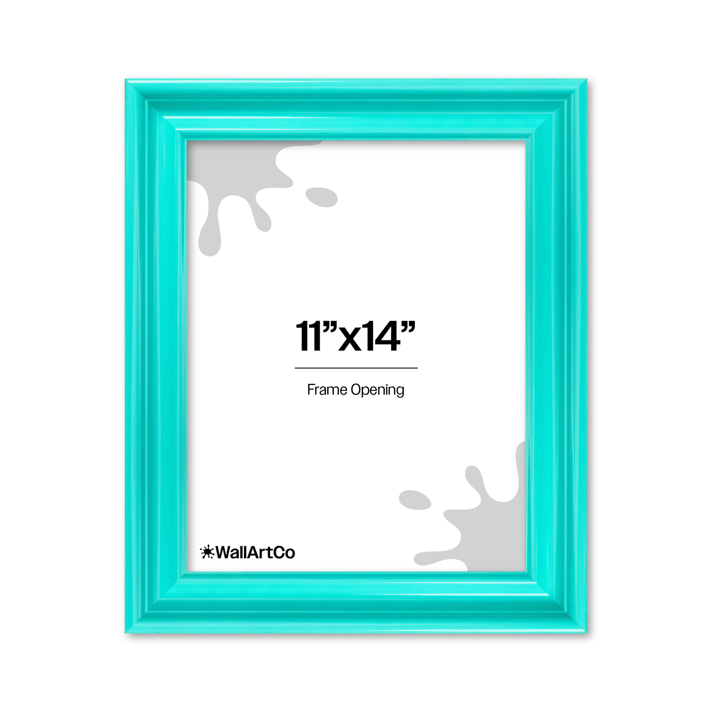 front of picture frame