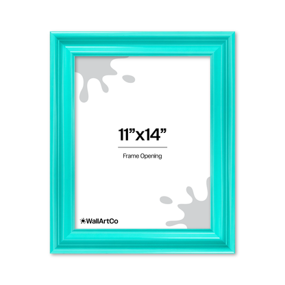 front of picture frame