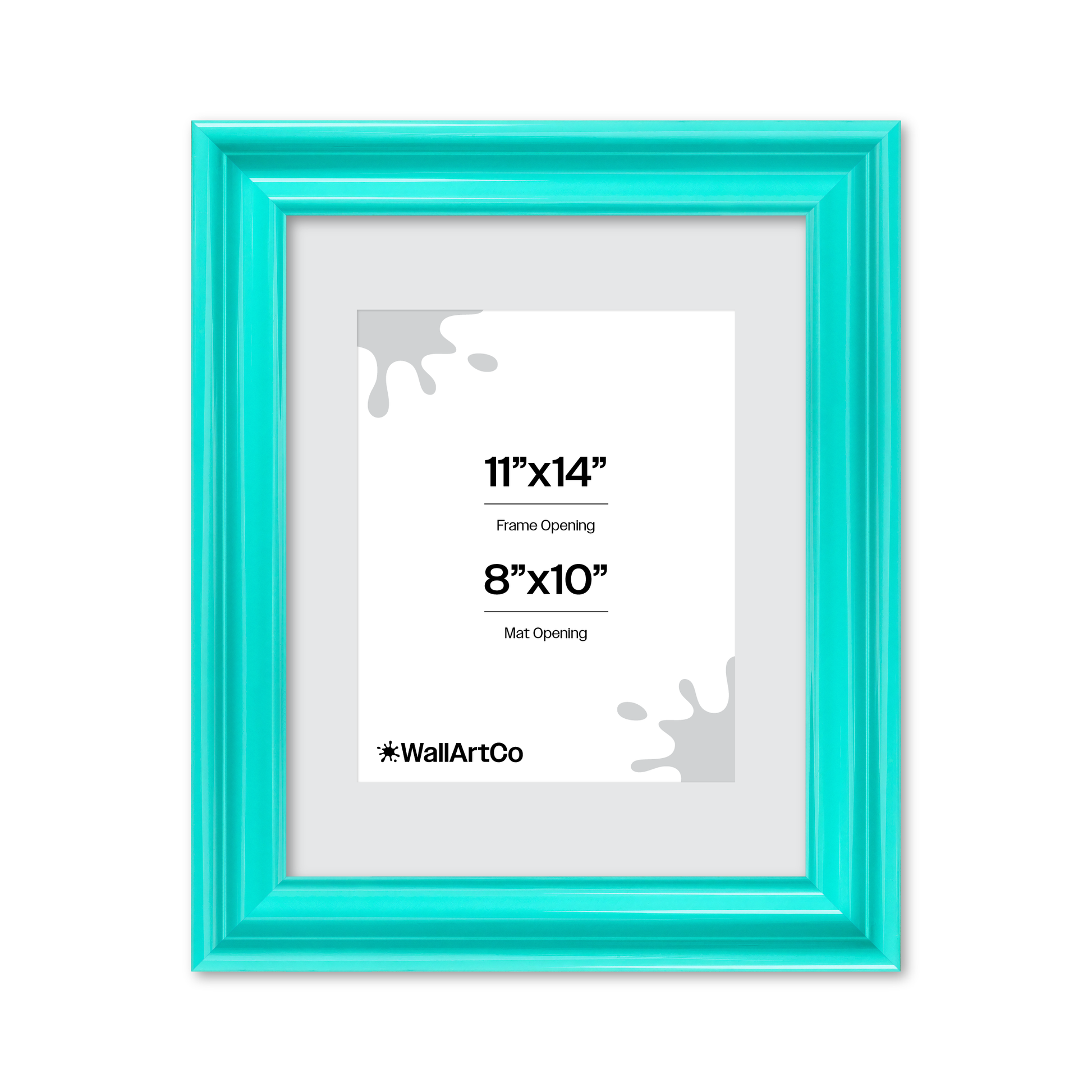 front of picture frame