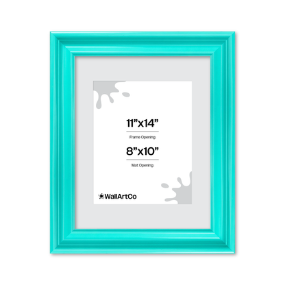 front of picture frame