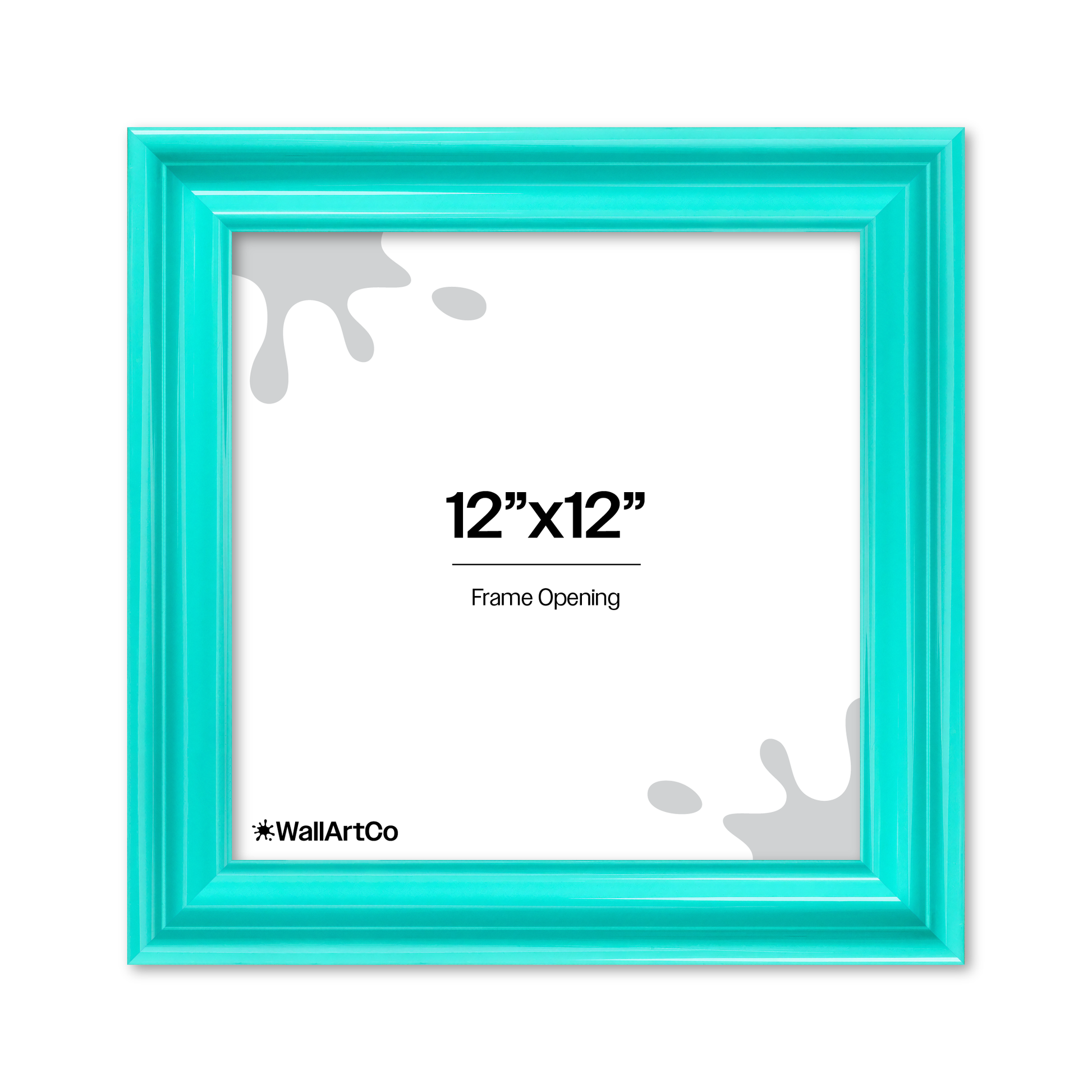front of picture frame