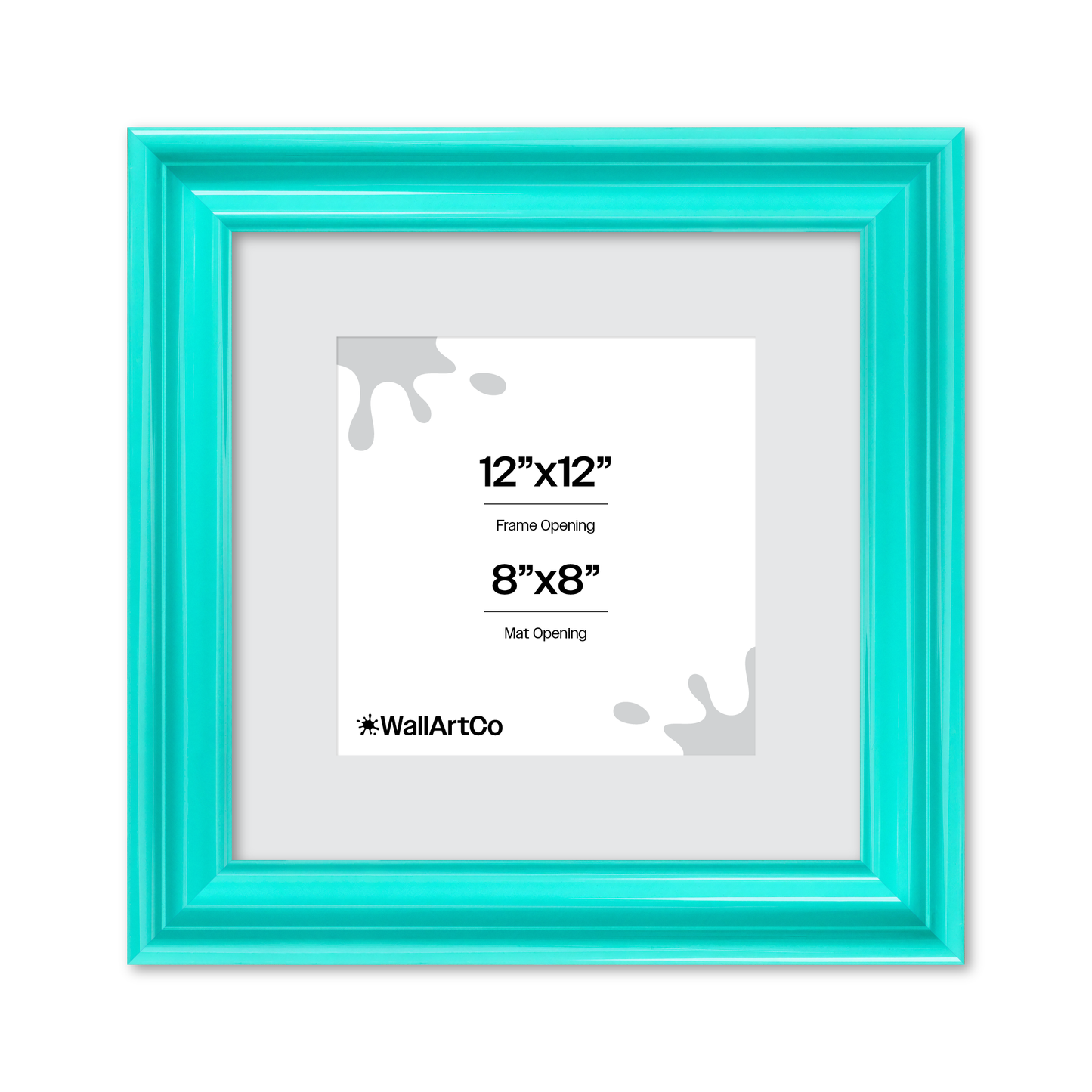 front of picture frame