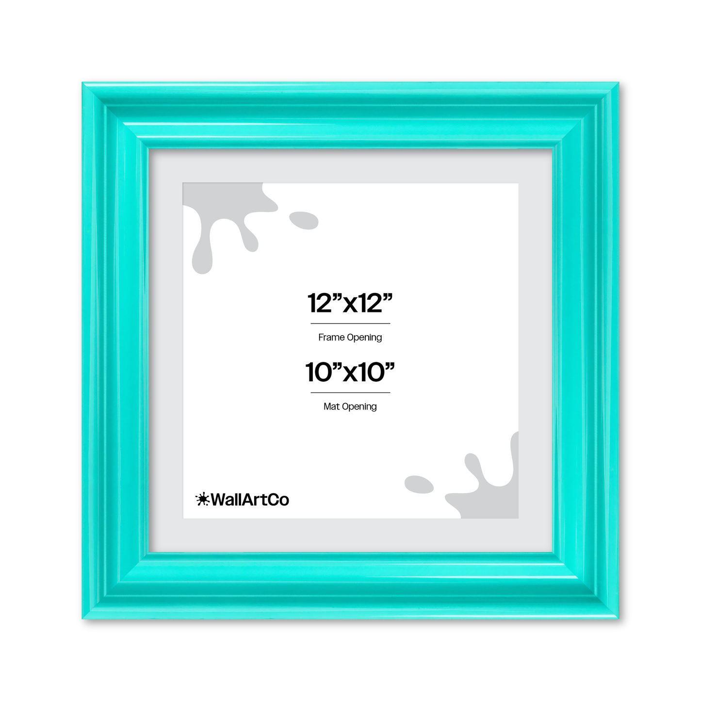 front of picture frame
