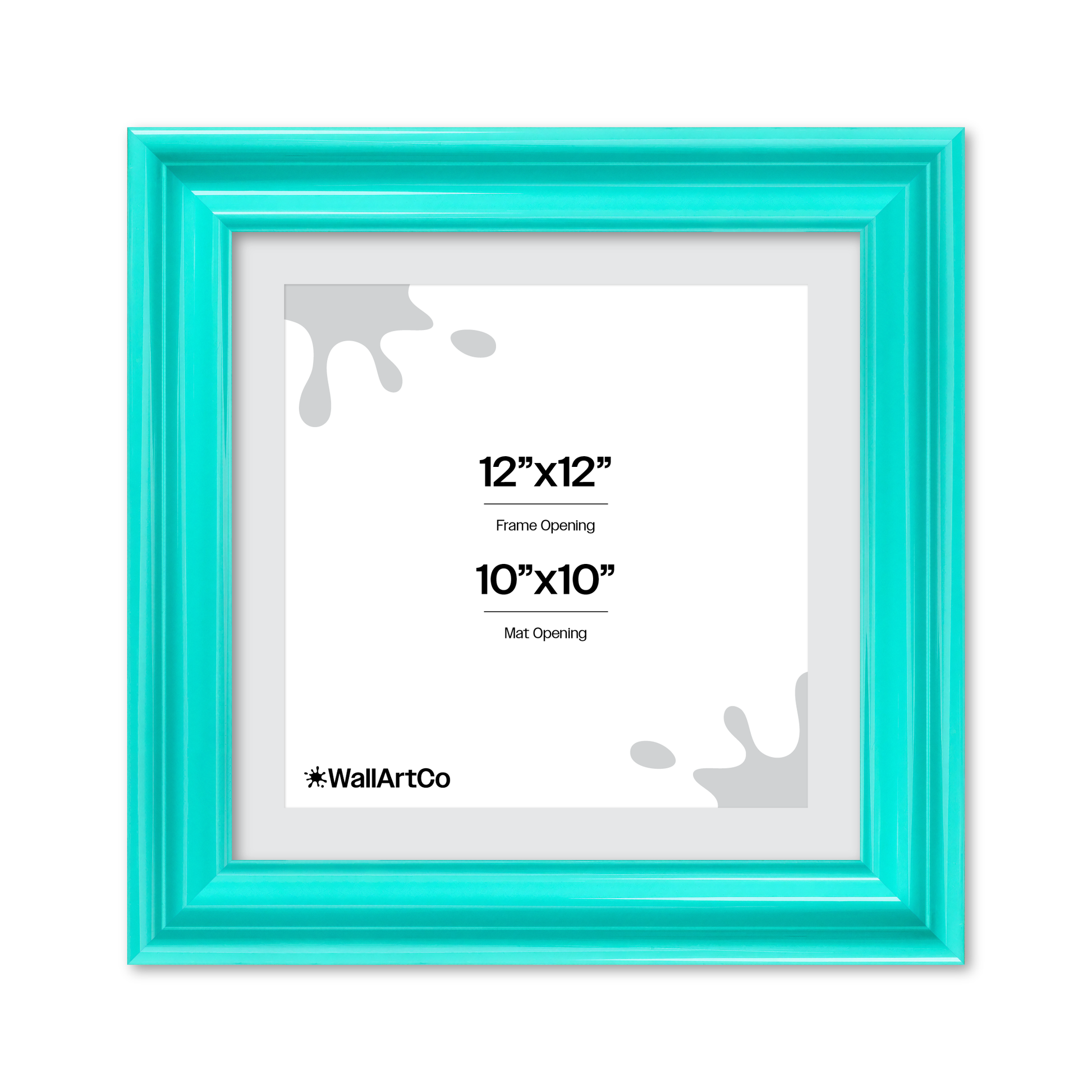 front of picture frame