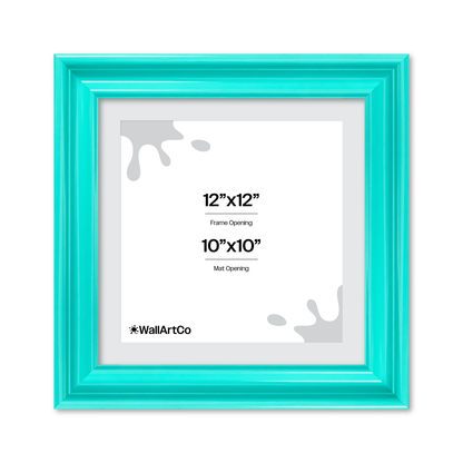 front of picture frame