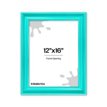 front of picture frame