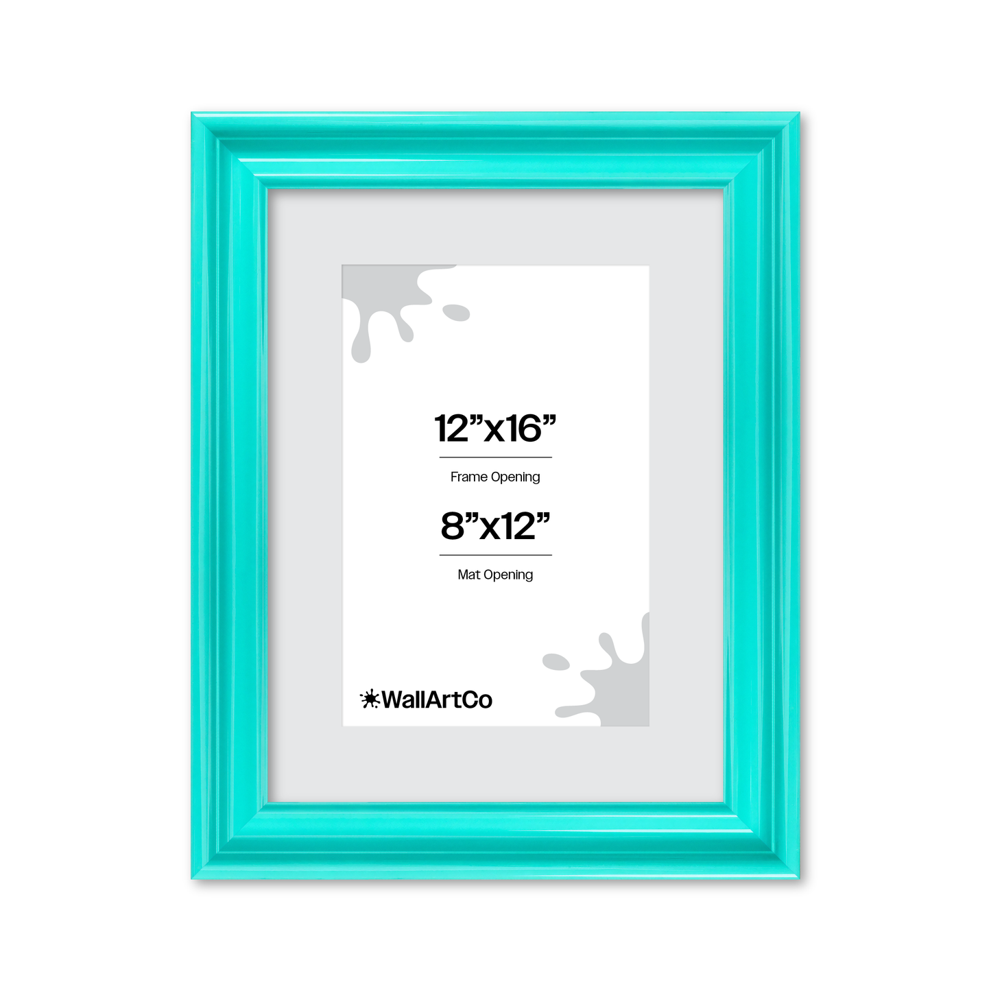 front of picture frame