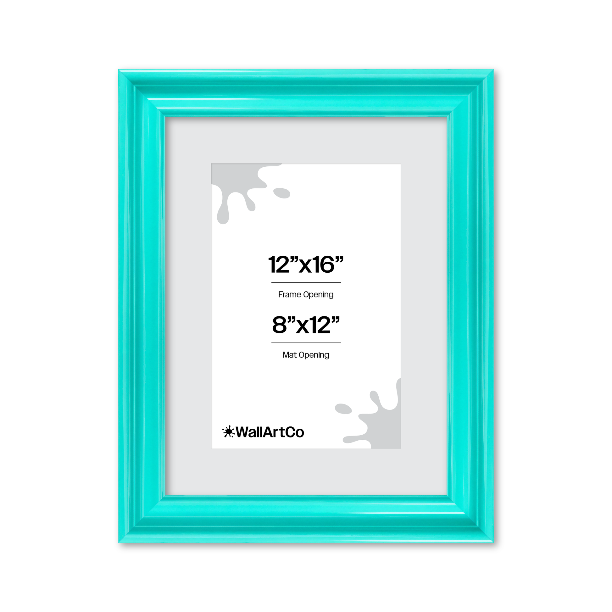 front of picture frame