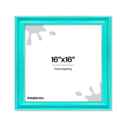front of picture frame