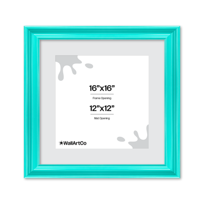 front of picture frame