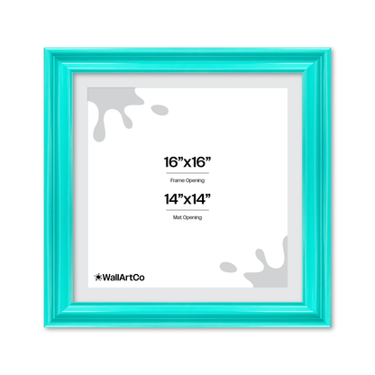 front of picture frame