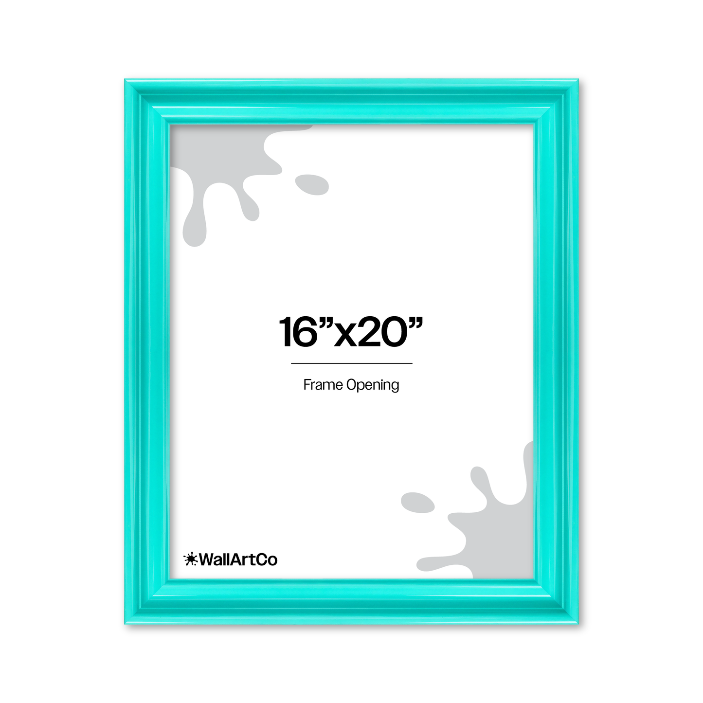 front of picture frame