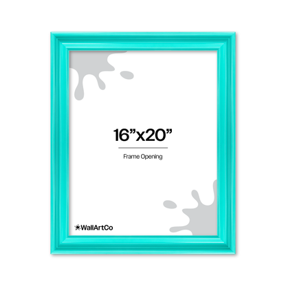 front of picture frame