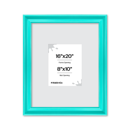 front of picture frame